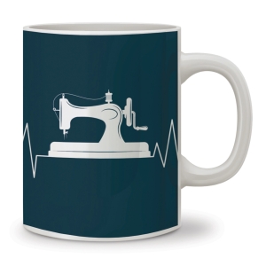 Becher - Herz-Nähkurve