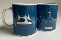 Becher - Herz-Nähkurve