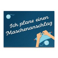Ich plane einen Maschenanschlag