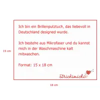 Brillenputztuch - Endlich wieder Schaf sehen