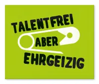 Brillenputztuch - Talentfrei aber ehrgeizig