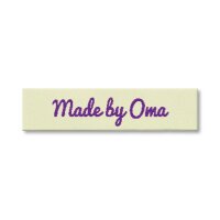 Webetikett - Made by Oma