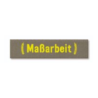 Webetikett - Maßarbeit