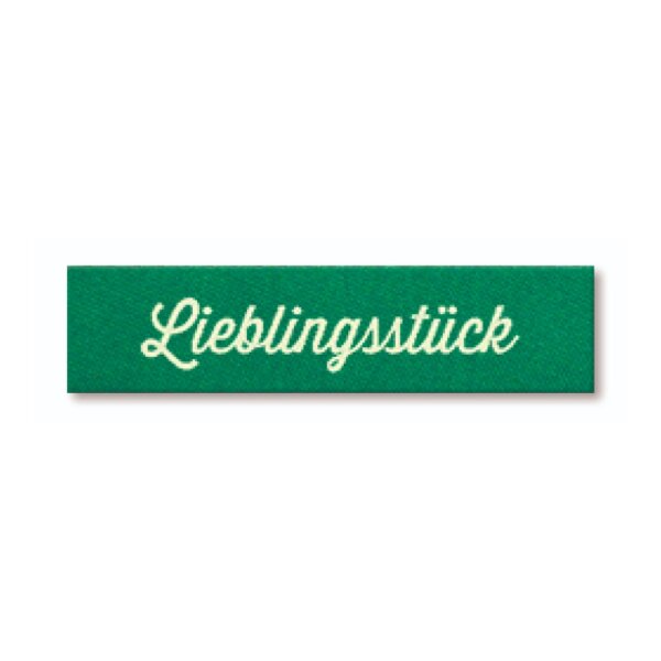 Webetikett - Lieblingsstück