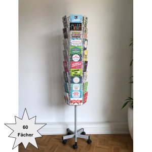 Postkartenständer f. 60 Karten
