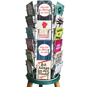 Postkartenständer f. 30 Karten