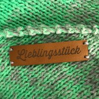 Lederetikett - Lieblingsstück